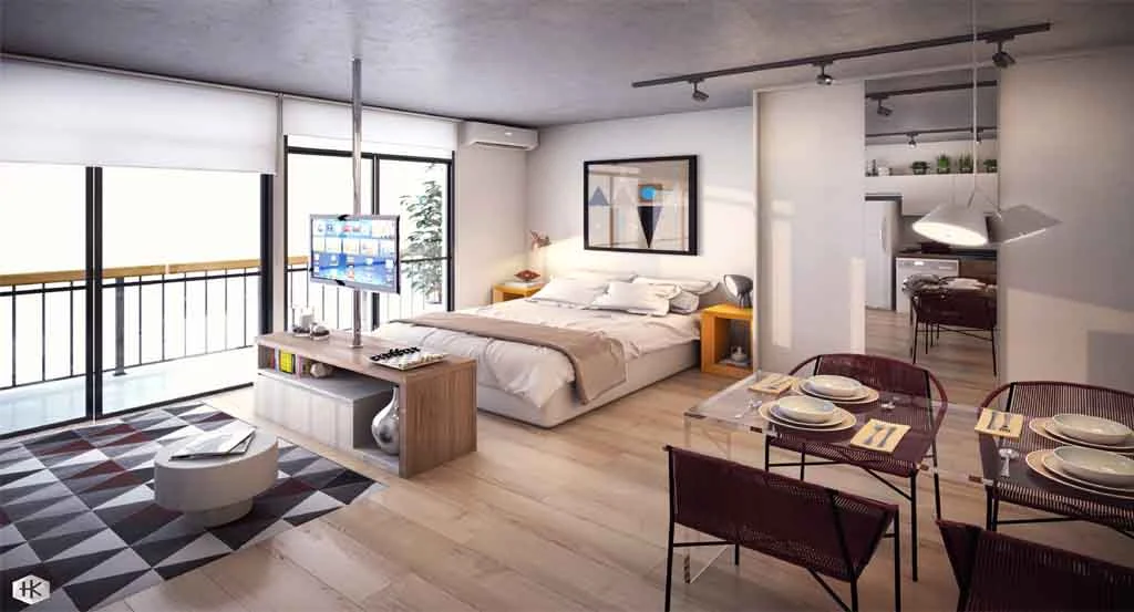 Difference Between a Studio and a 1 Bedroom Apartment Lahore