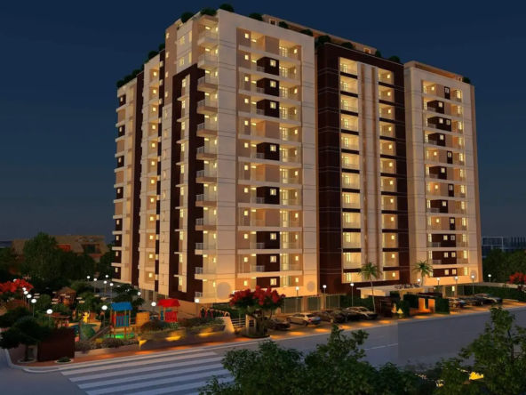 High rise residential apartments in Lahore for the families with modern enmities