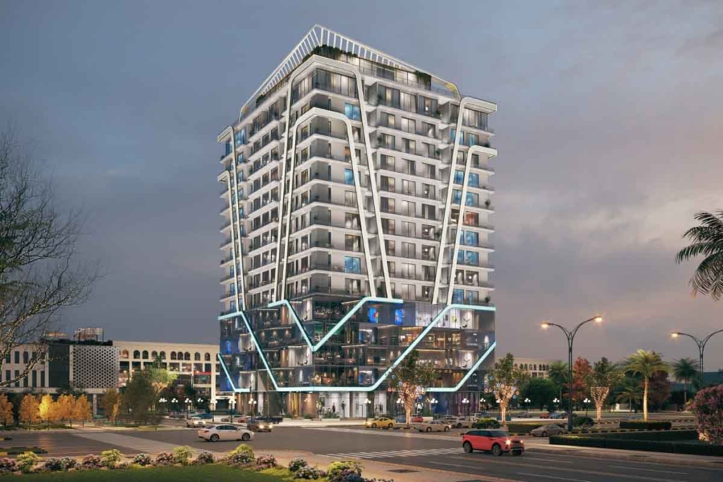 Image express the Bahria Sky 2 Lahore by the prime land properties