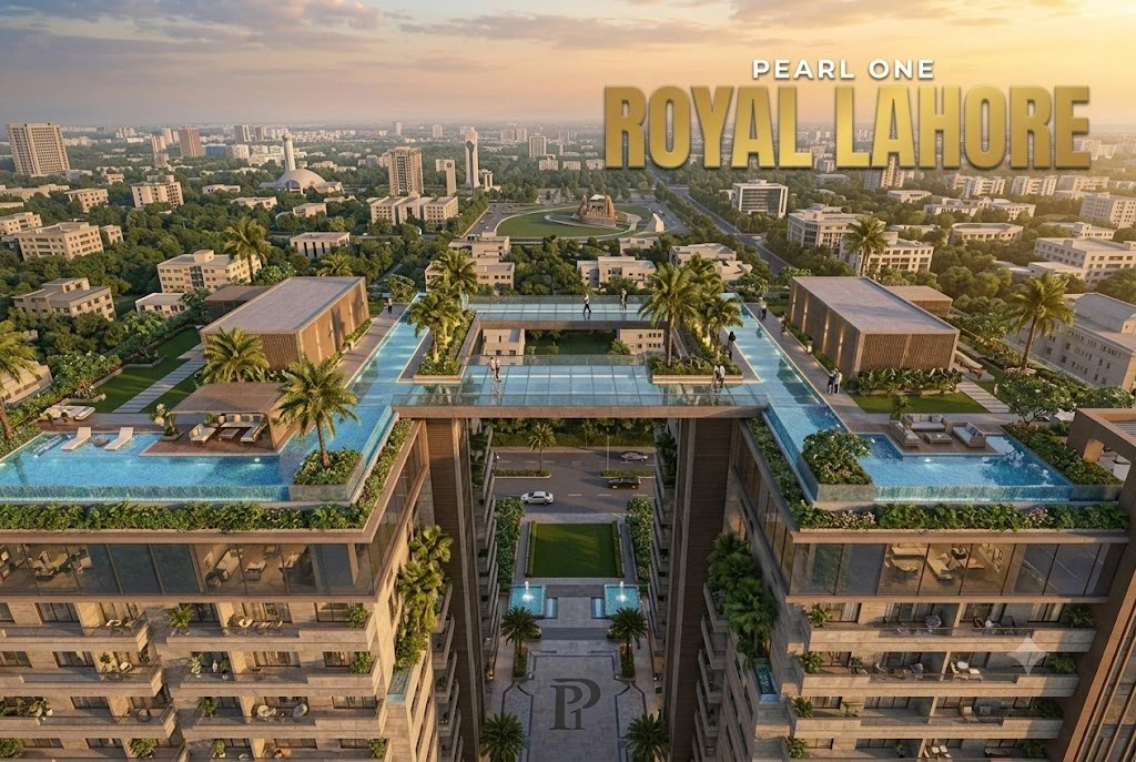 Pearl One Royal Lahore luxury apartments exterior view